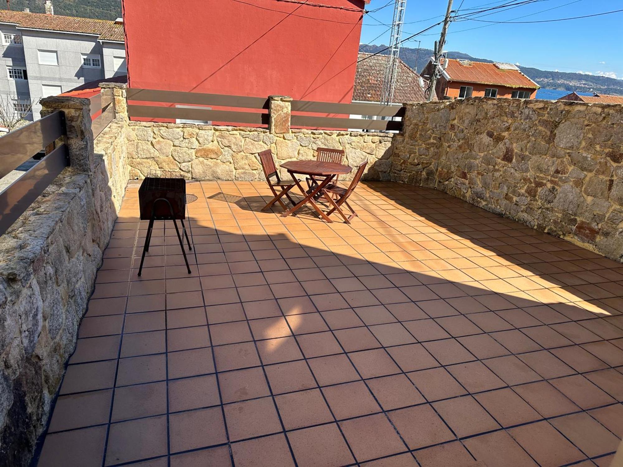 Apartamento Playa Del Castillo Muros Luaran gambar